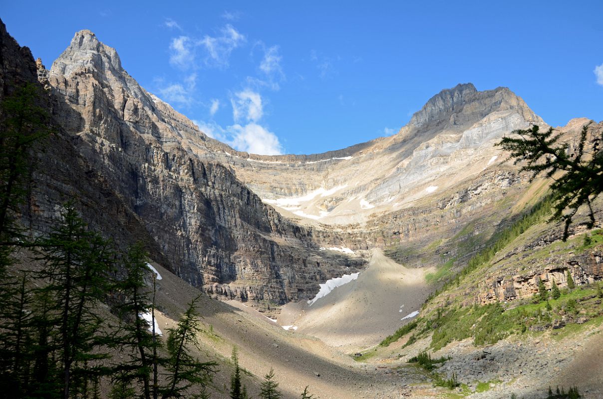 11 Mount Whyte and Ridge to Mount Niblock From Far End Of Lake Agnes Near Lake Louise